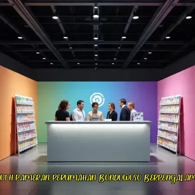 booth pameran perumahan bondowoso berpengalaman